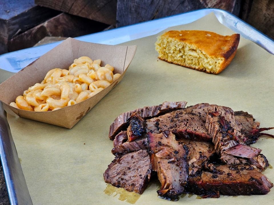 Texas-Style Oak-Smoked Brisket Platter — Eager Beaver BBQ